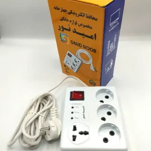 محافظ چهار خانه ترکیبی صوتی تصویری کابل دار امید نور